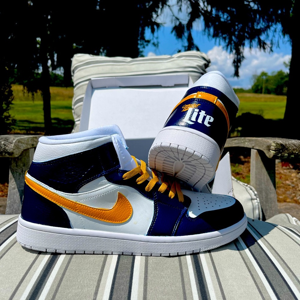 Nike Air Jordan 1 Miller Lite Collab